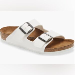 Birkenstock Kids' Arizona Slide Sandal Size 3-3.5US / 34EU, WHITE